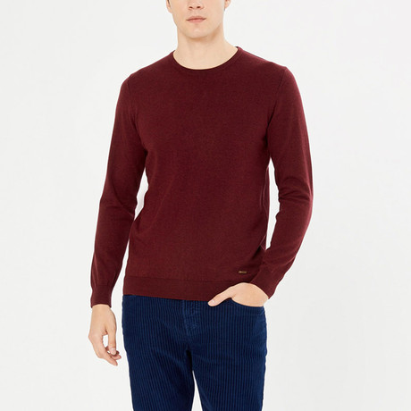 Theodore Sweater // Burgundy (S)