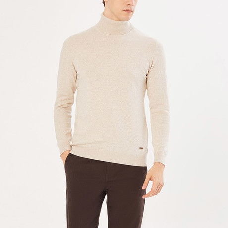 Hudson Sweater // Beige (S)