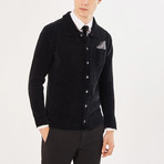 Eastwick Polo Knitwear Jacket // Black (M)