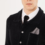 Eastwick Polo Knitwear Jacket // Black (M)