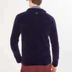 Eastwick Polo Knitwear Jacket // Navy (S)