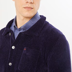 Eastwick Polo Knitwear Jacket // Navy (S)