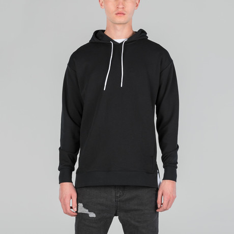 Rugger Hood Sweater // Black (XS)
