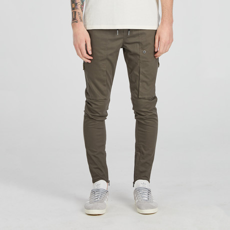 Blockshot Chino // Peat (29WX32L)