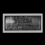 Venom // Tom Hardy + Stan Lee Signed Promotion Art Photo // Custom Frame