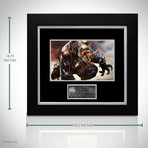 Venom // Tom Hardy + Stan Lee Signed Promotion Art Photo // Custom Frame