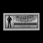Spider-Man // Stan Lee Signed Mask // Custom Shadow Box Frame