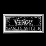Sexy Venom // Dan Demille Signed Original Art Print // Custom Frame