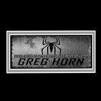 Death Of Spider-Man // Greg Horn Signed Original Art Print // Custom Frame