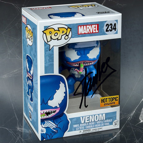 Blue Venom // Exclusive Edition // Stan Lee Signed Pop