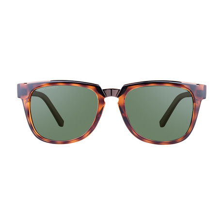 Dsquared2 // Classic Sunglasses // Dark Havana + Green