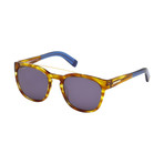 Dsquared2 // Classic Top Bar Sunglasses // Light Brown + Blue