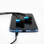 Fighter Pro HD In-Ear Headphones // Blue