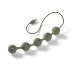 Peas Hub For USB Plugs (Warm Gray)