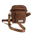 Matias Small Shoulder Bag // Brown