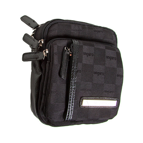 Santiago Small Shoulder Bag // Black