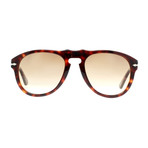 Classic Sunglasses // Dark Havana + Brown Gradient (54mm)