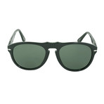Classic Sunglasses // Black + Green (54mm)