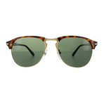 Persol Clubmaster Sunglasses // Dark Havana + Grey