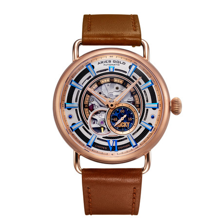 Aries Gold Invincible Rocky 9013 Automatic // G 9013 RG-W