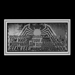 Venom // Tom Hardy, Woody Harrelson + Stan Lee Signed Mini Poster // Custom Frame