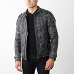 Transformers Autobots Leather Jacket // Gray (L)
