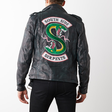 Riverdale South Side Serpents Jacket // Weathered Dark Green (XS)