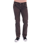 Dimples Jeans // Brown (3XL)