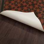 Rose Red Border (2'10.5"L x 4'2"W)