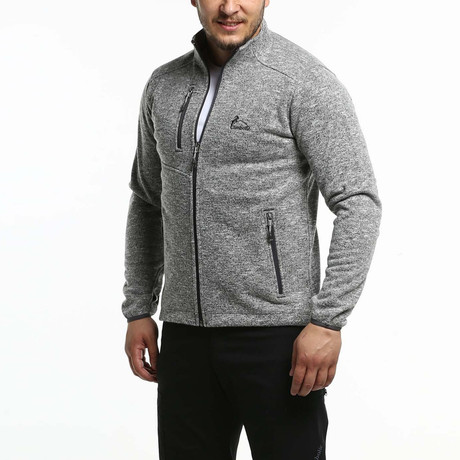 Dolphin Sweater Windproof Jacket // Gray Melange (S)