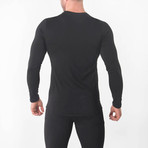 Male Thermal Insulation Top // Black (3XL)