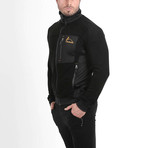 Anemone Full Zip Polar // Black + Black (2XL)