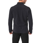 Nova Full Zipped Polar Fleece // Anthracite + Light Gray (3XL)