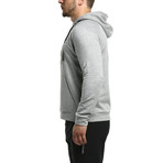 Halo Hooded Sweatshirt // Gray Melange (2XL)