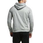 Halo Hooded Sweatshirt // Gray Melange (2XL)