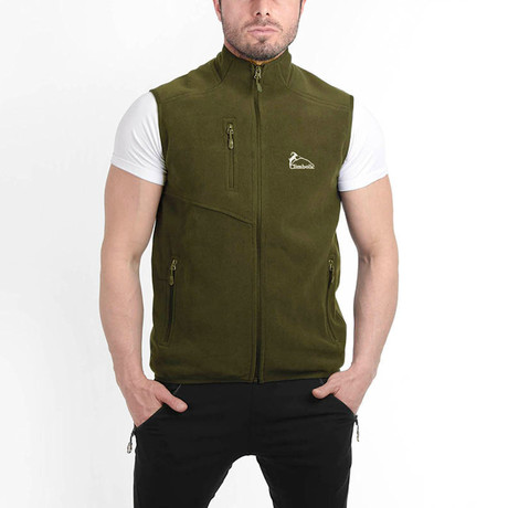 Sigma Polar Waistcoat // Dark Khaki (S)