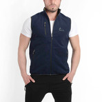 Sigma Polar Waistcoat // Navy Blue (S)