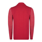 Dewayne Knitwear Jacket // Bordeaux (3XL)