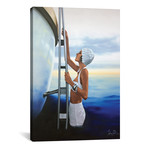 An Evening Dip (26"W x 18"H x 0.75"D)