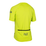 Paze Full Zip Tee // Lime Punch (XS)
