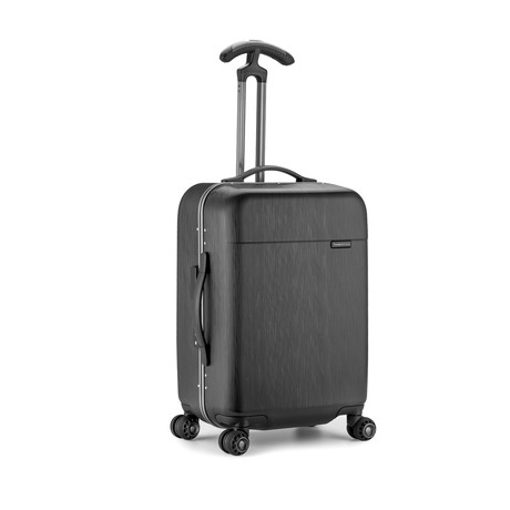 Solon Polycarbonate Spinner Luggage // Black (22")