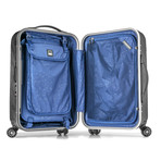 Solon Polycarbonate Spinner Luggage // Black (22")