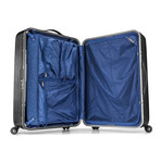 Solon Polycarbonate Spinner Luggage // Black (22")