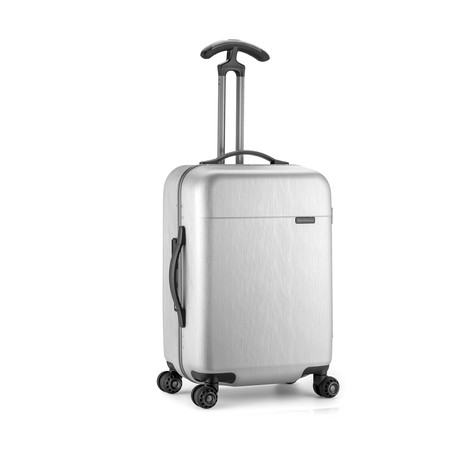 Solon Polycarbonate Spinner Luggage // Silver (22")