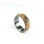 Maple Crystal Ring // Silver/Bronze (5)