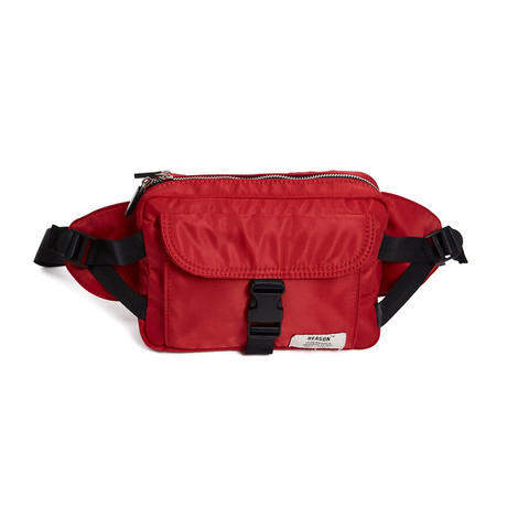 Industrial Belt Bag // Red