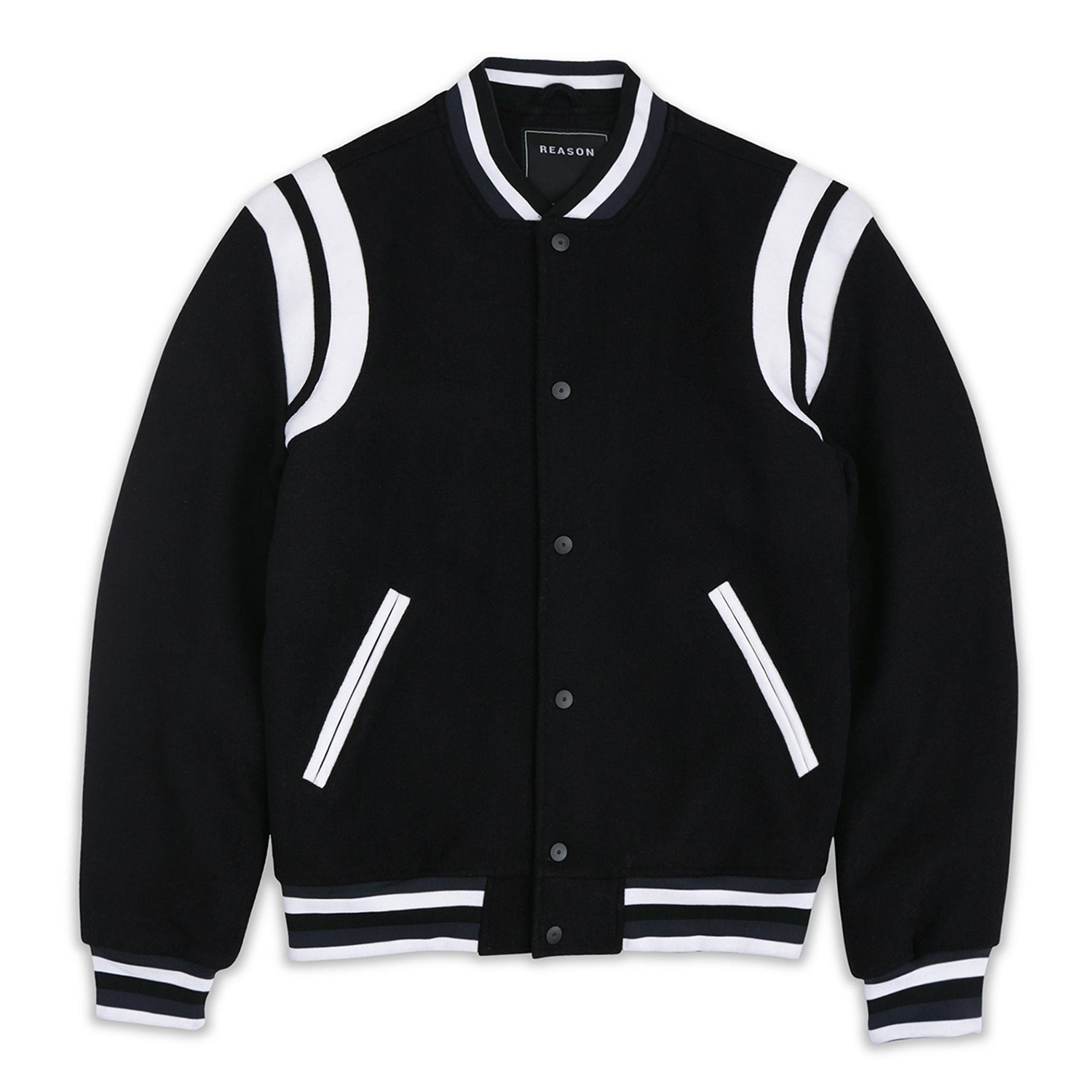 Varsity Jacket : Urban Outfitters Vintage Grey Varsity Jacket in Gray