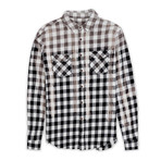 Fairfax Flannel Shirt // White (M)