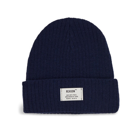 Industrial Beanie // Navy