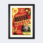 Reefer Madness Film Poster // Radio Days (24"W x 16"H x 1"D)